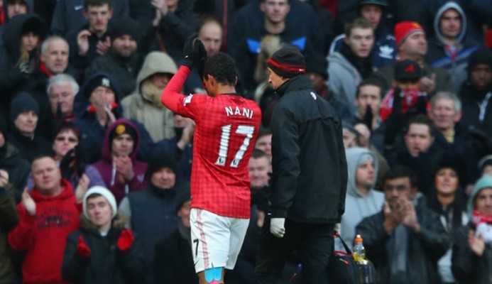 Nani gets one-game ban after Real red